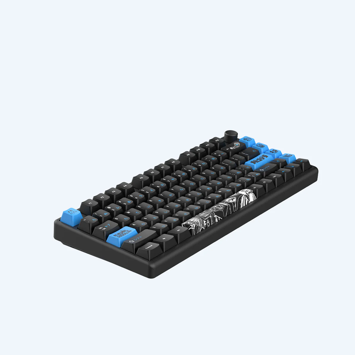 Arbiter Studio Godzilla Collection: Mechagodzilla Polar 75+ Black Gaming Keyboard - Image 7