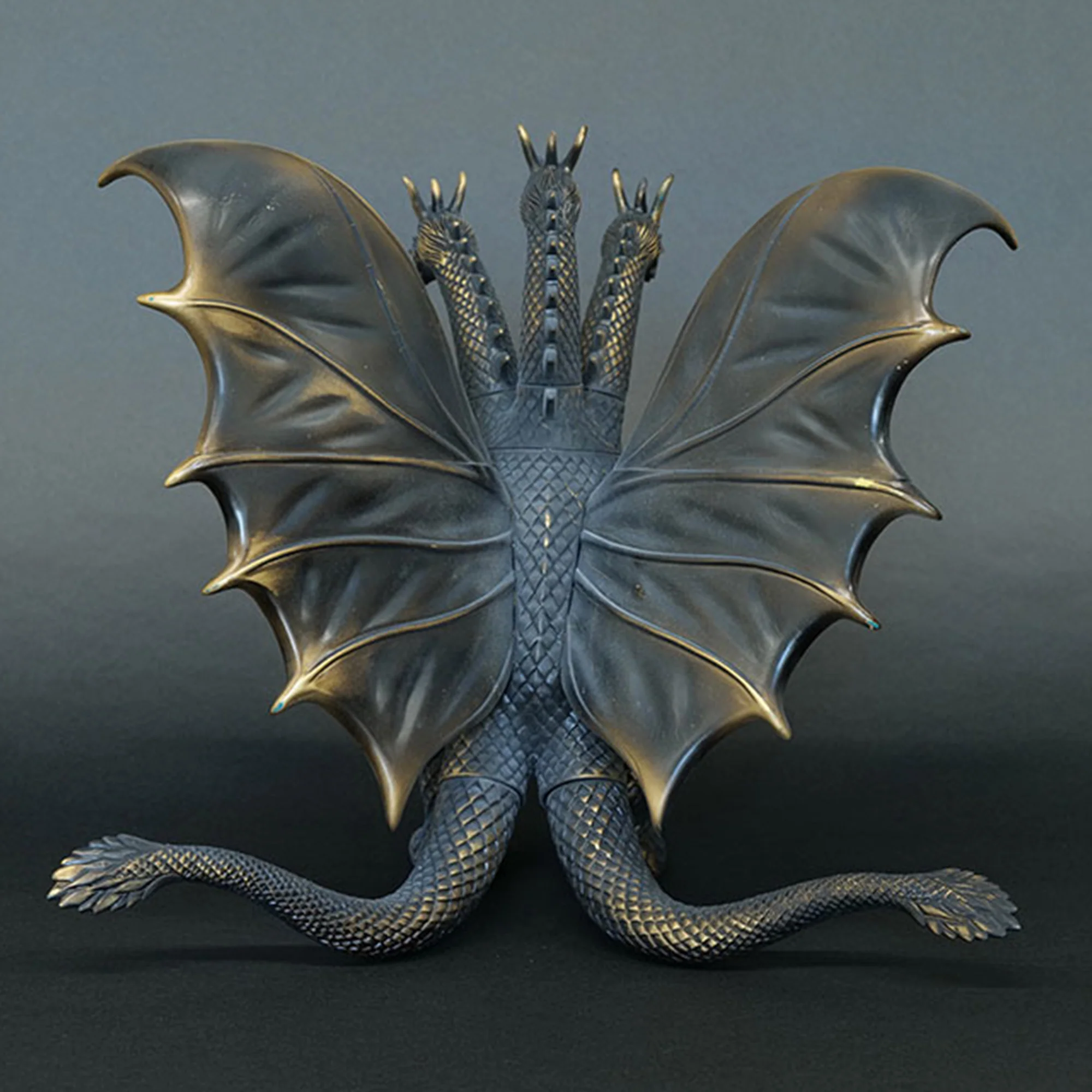 Marusan King Ghidorah Millennium Dragon King Figure - Image 4