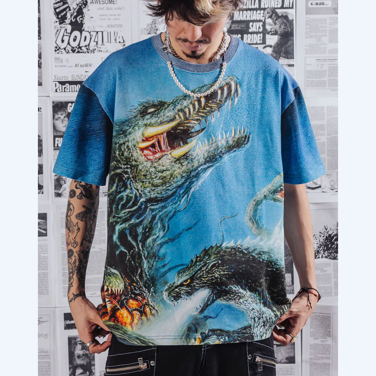 Godzilla vs. Biollante Jumbo Tee - Image 3