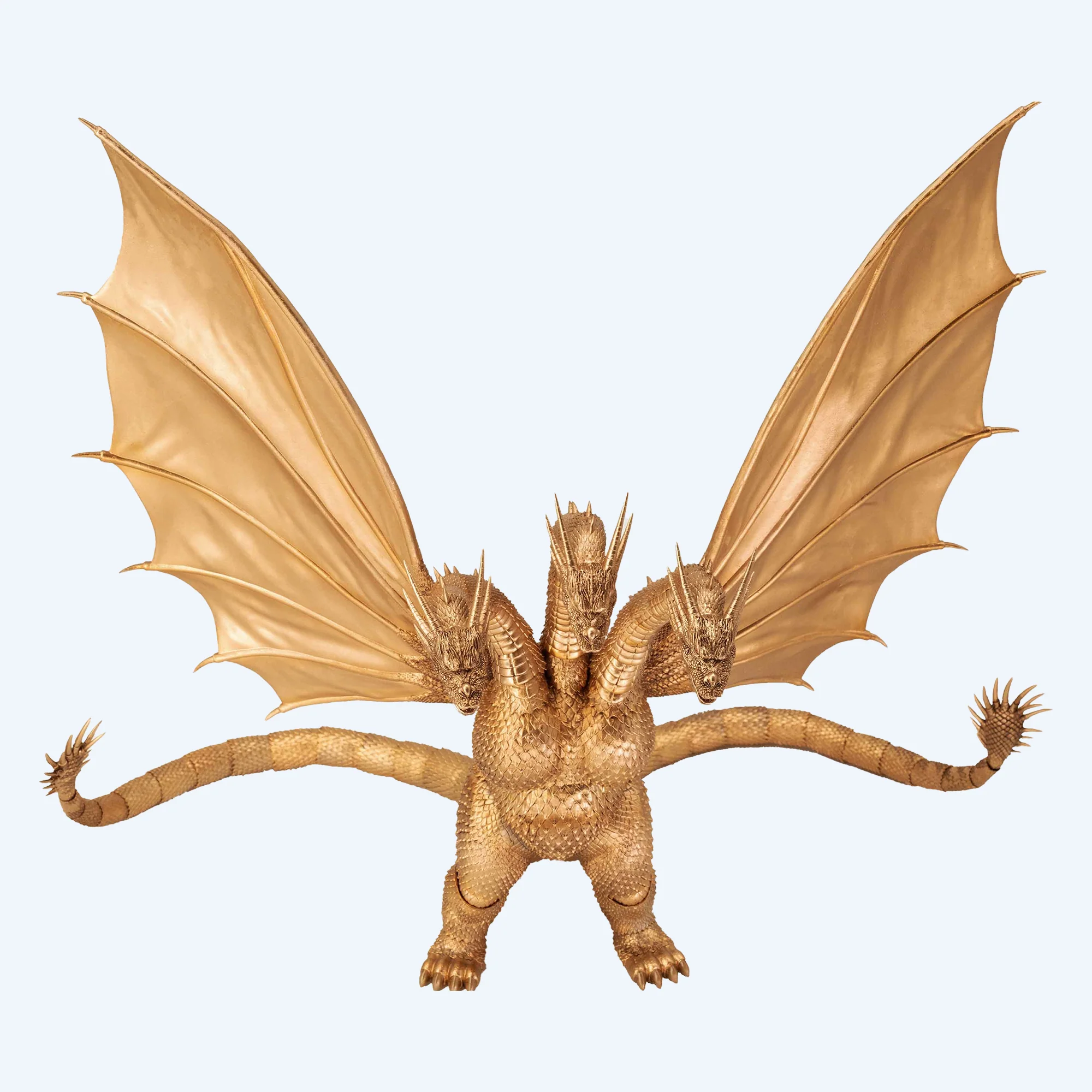 HIYA  Exquisite Basic Godzilla (1991) King Ghidorah Figure - Image 3