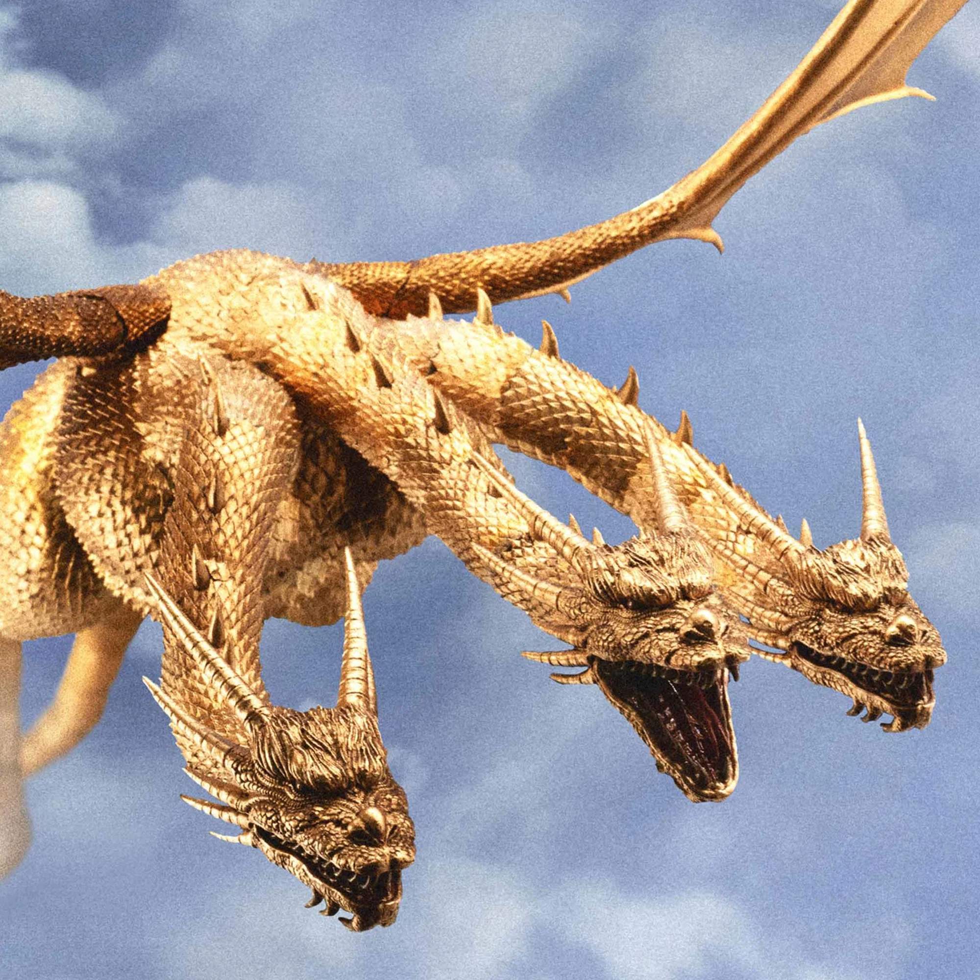 HIYA  Exquisite Basic Godzilla (1991) King Ghidorah Figure - Image 8